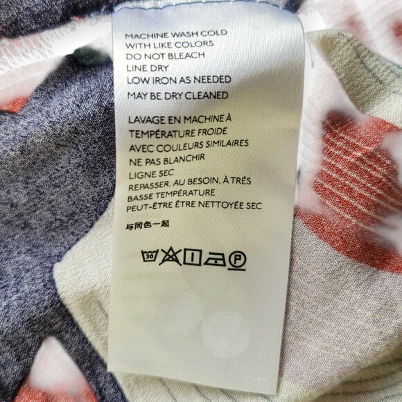 Anthropologie Maeve XS Peplum Bird Print Blouse - Picture 10 of 14